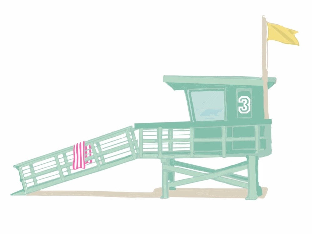 Beach Gift Tags
