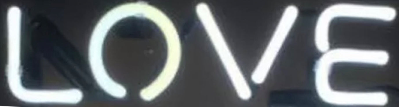 LOVE Neon Vintage Racket