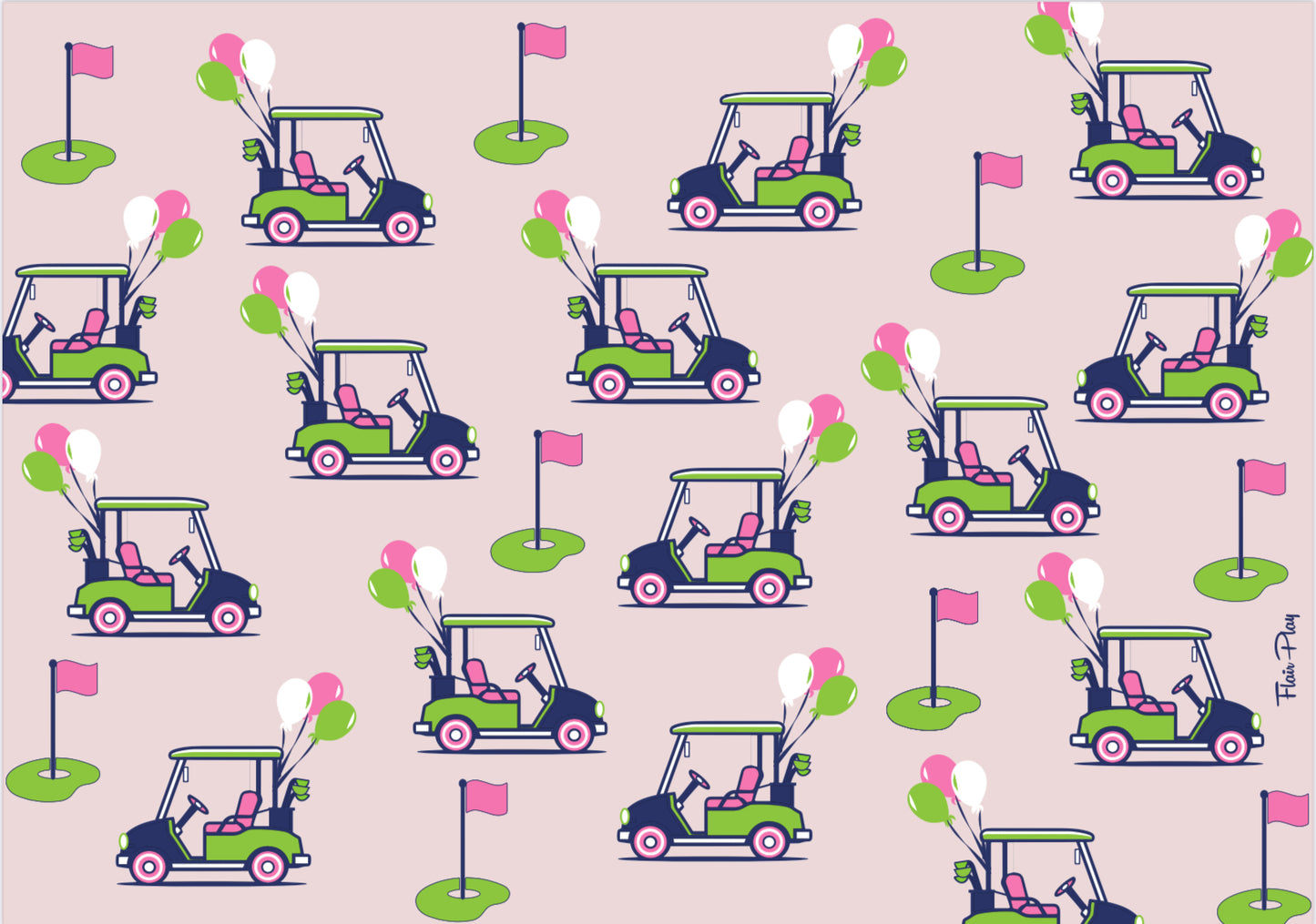 Golf Wrapping Paper
