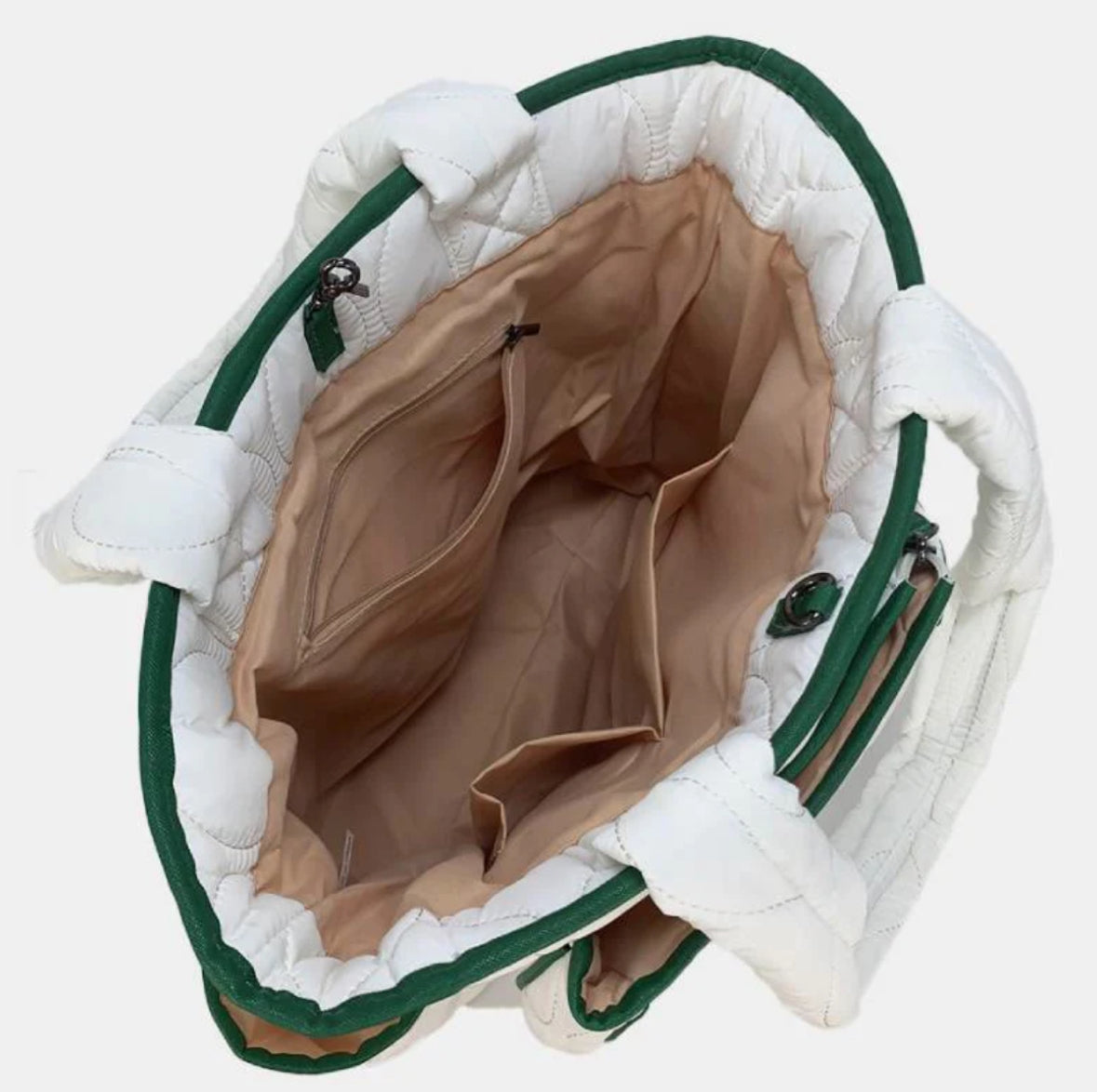 Quilted Tennis Tote and Backpack