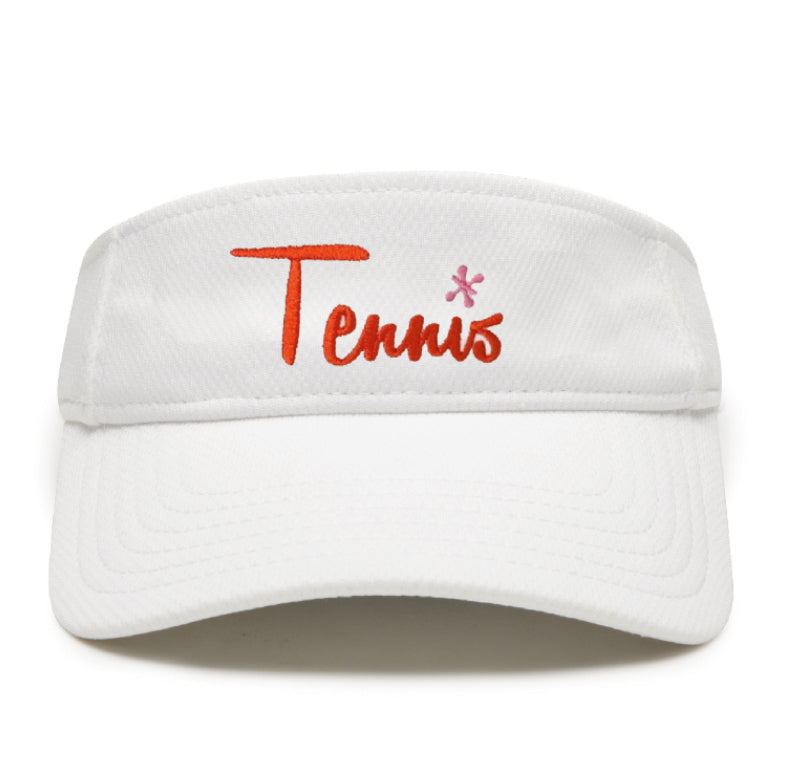 Tennis White Visor
