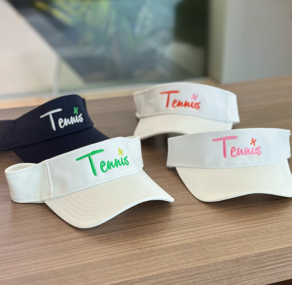 Tennis White Visor