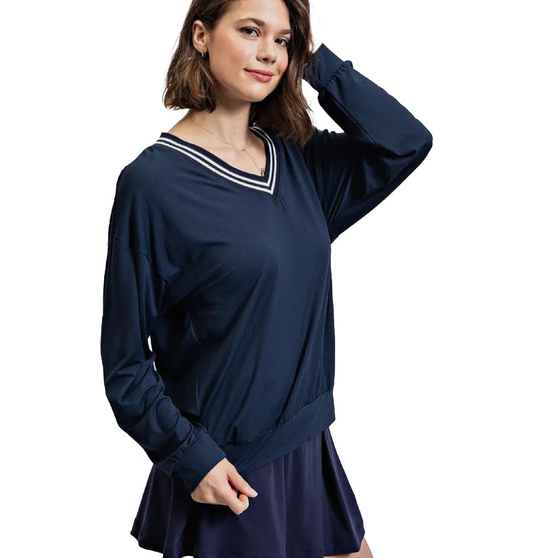 Quick Dry V-Neck