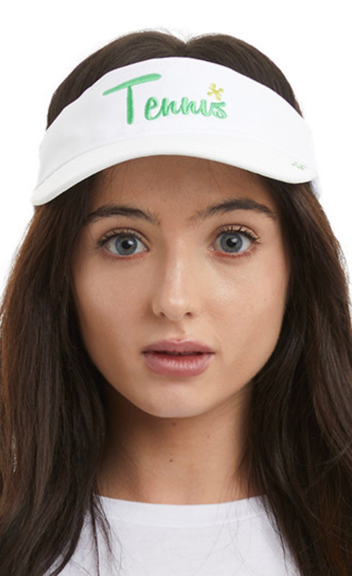 Tennis White Visor