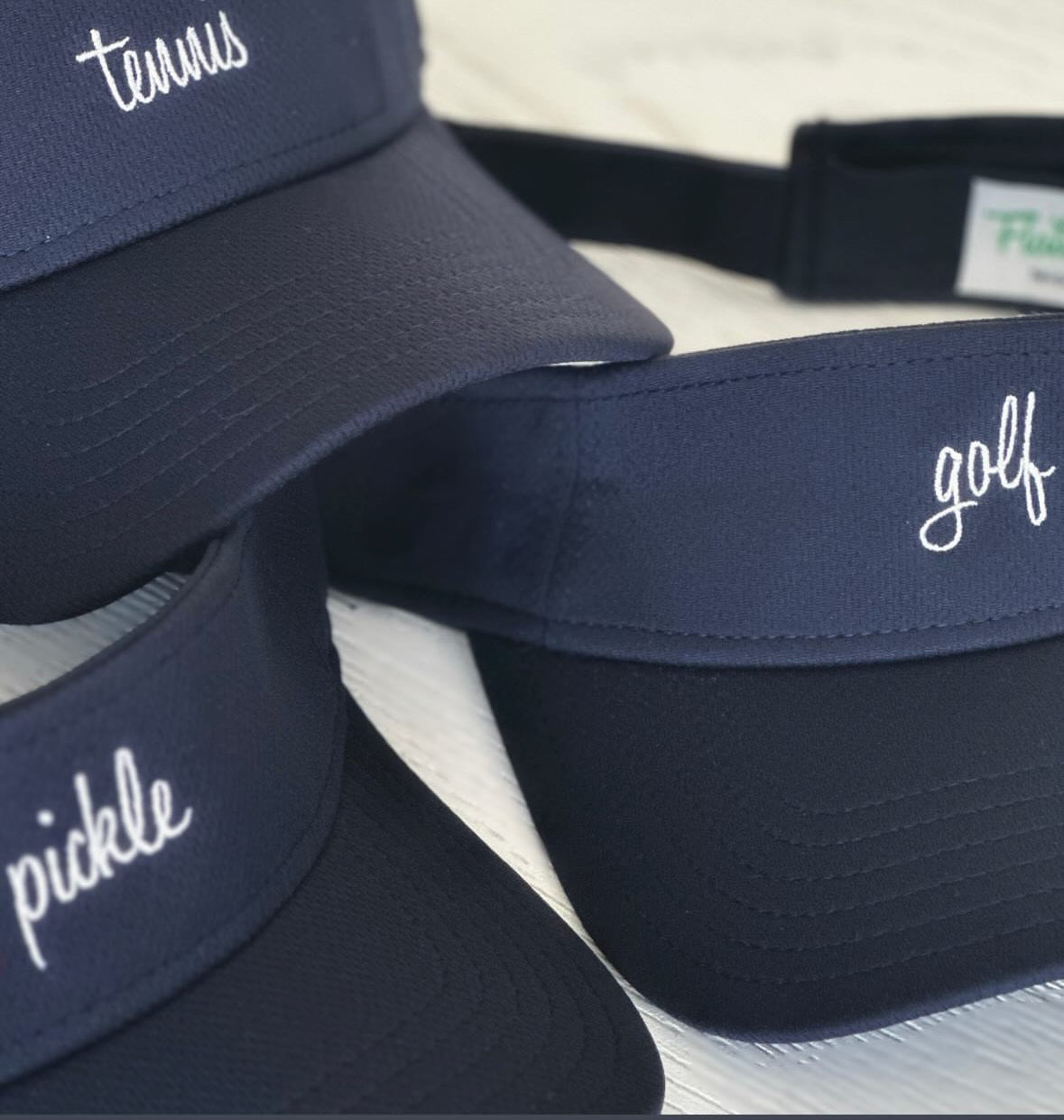 Simple Navy Visor
