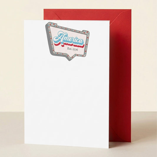 America Notecards