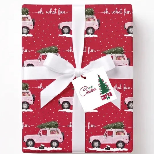 Christmas Tree Gift Tag