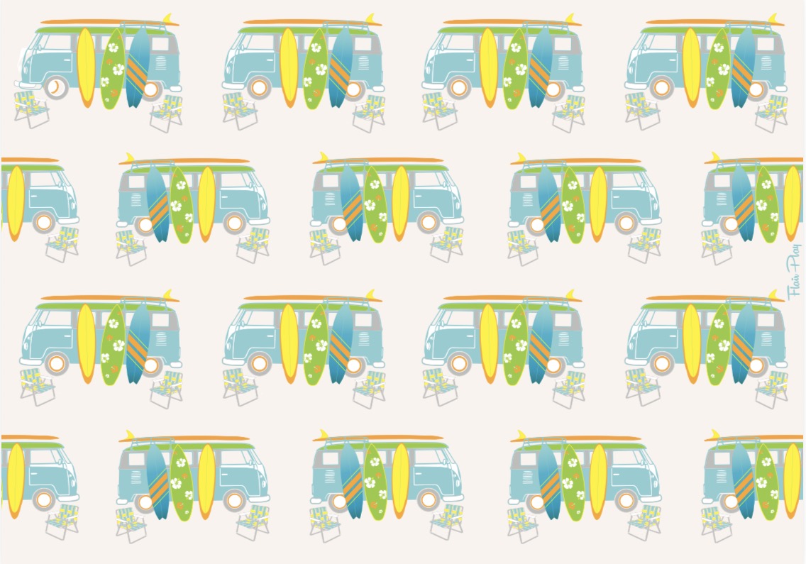 Surf Wrapping Paper