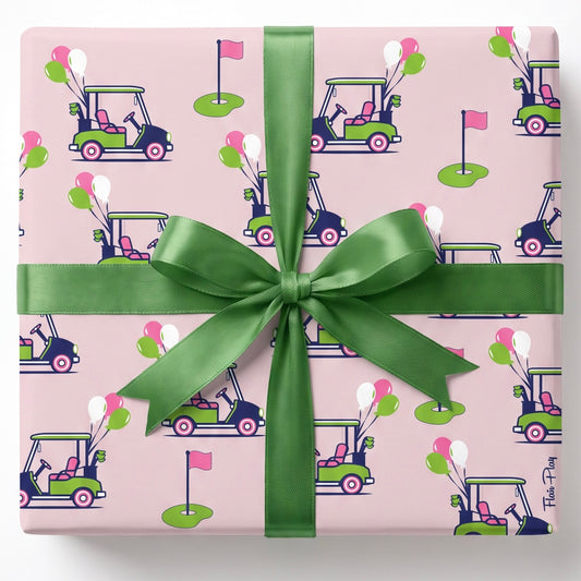 Golf Wrapping Paper
