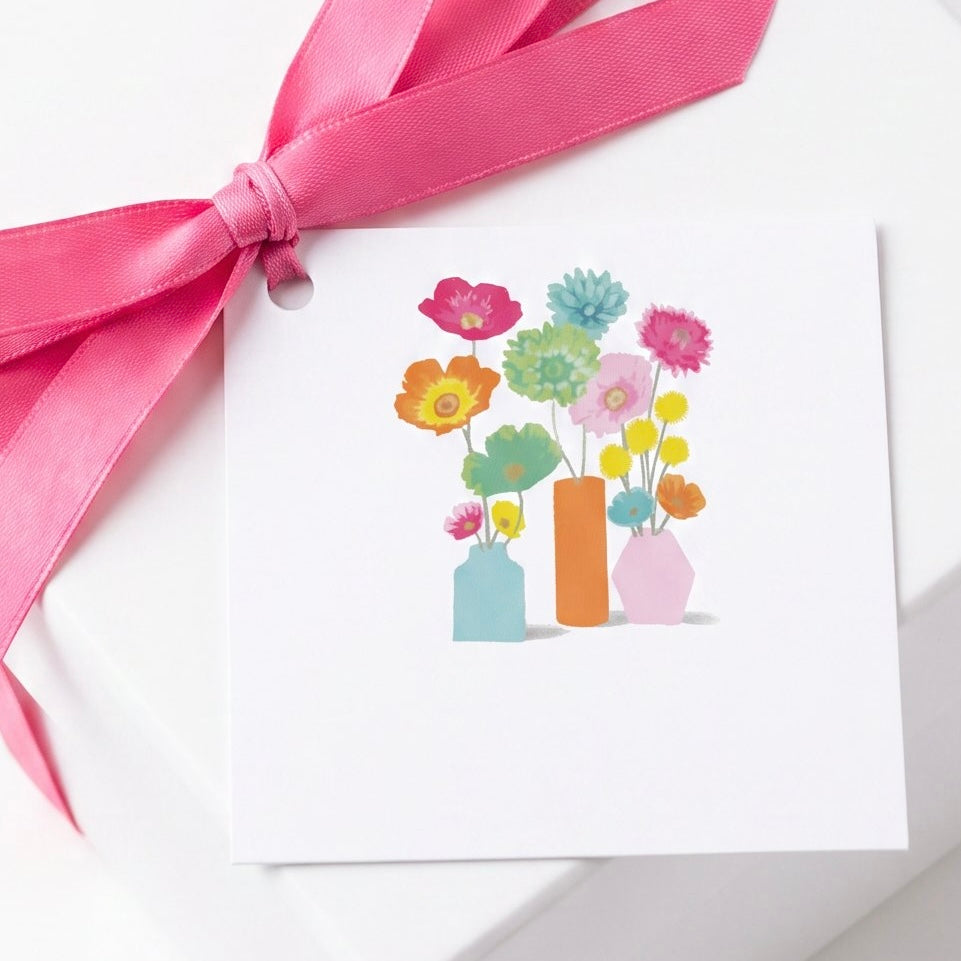 Flower Gift Tags