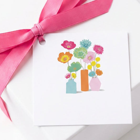 Flower Gift Tags