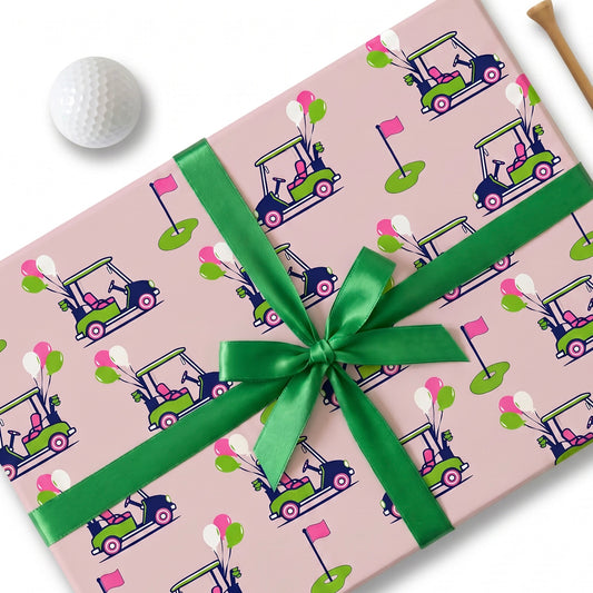 Golf Wrapping Paper