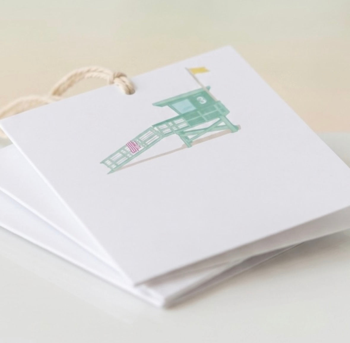 Beach Gift Tags