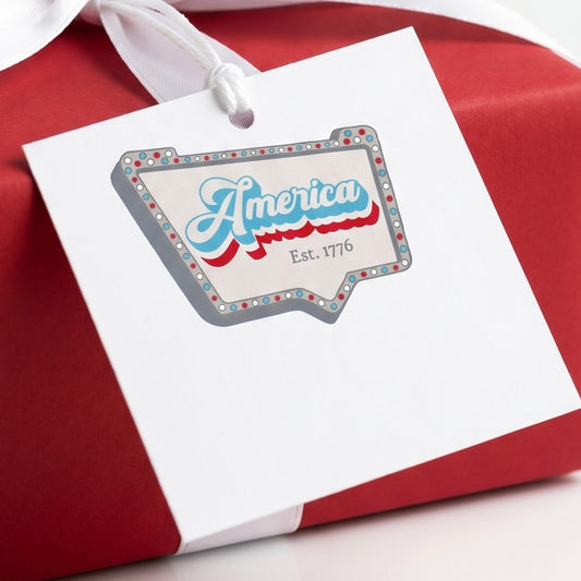 America Gift Tags