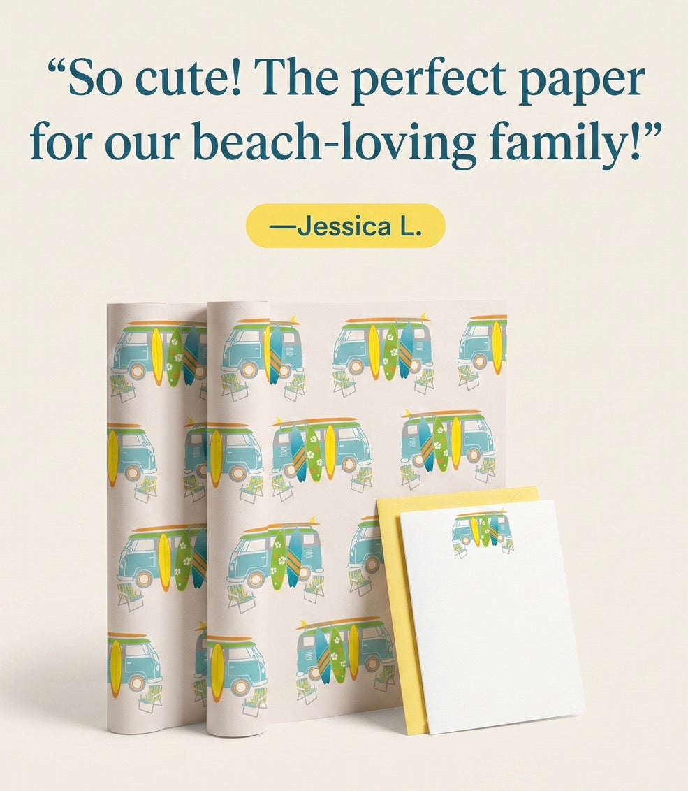 Surf Wrapping Paper