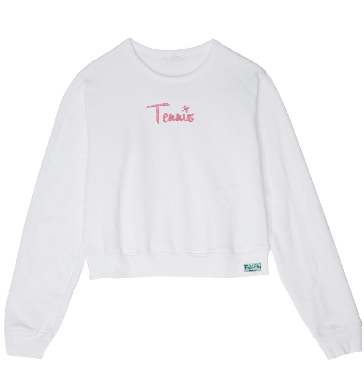 Embroidered Crew Neck